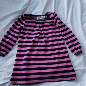 Mini Boden Pink Velour Stripes 💗